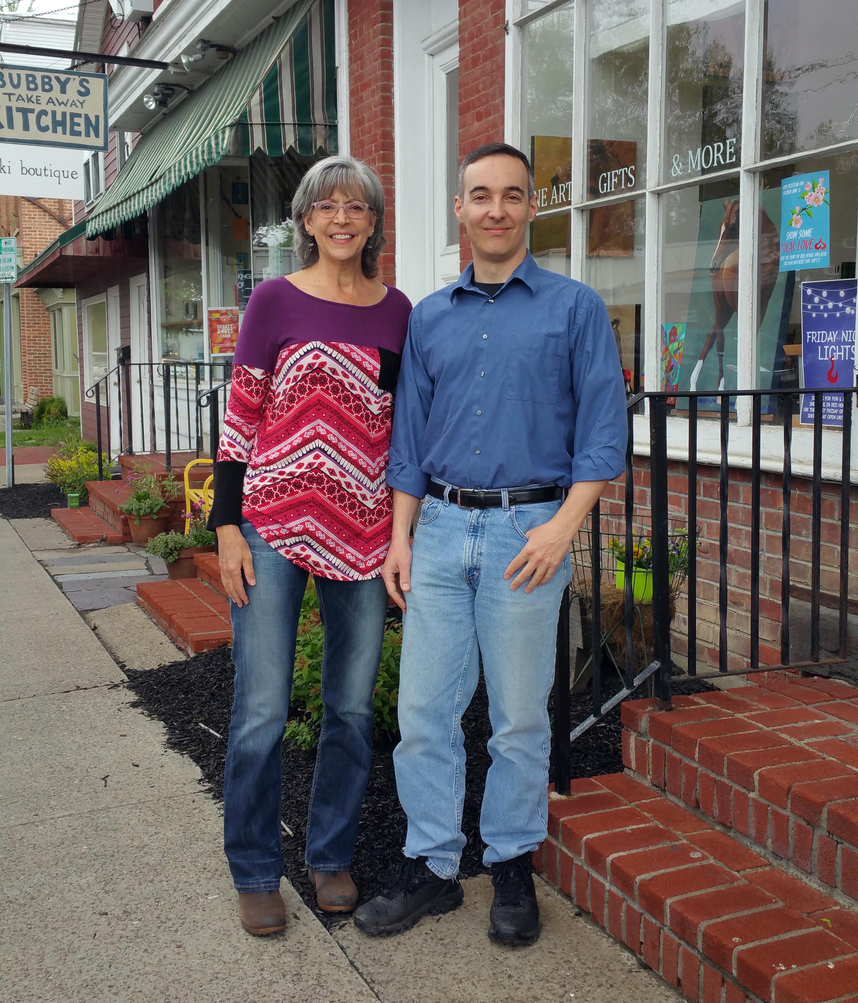 Micki Strawinski and Kristofer Munn